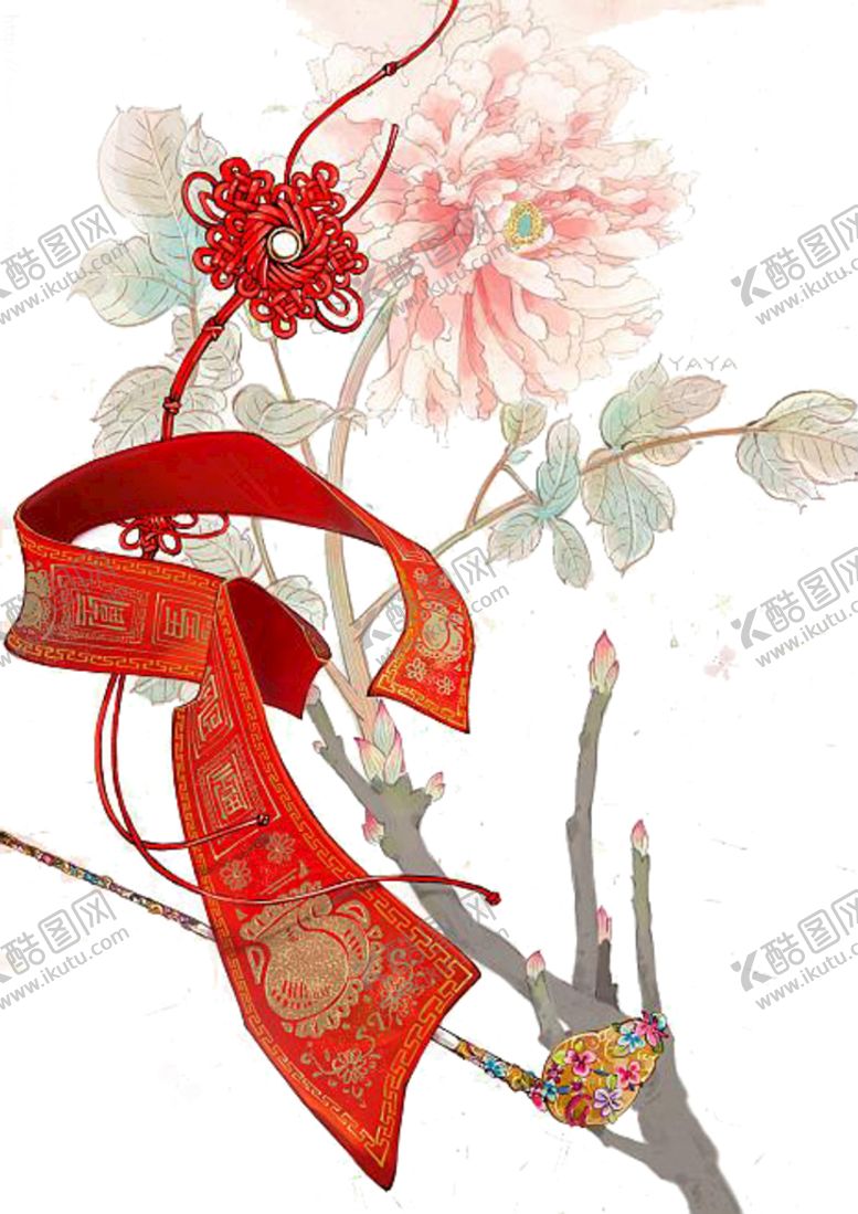 编号：44739310191841084541【酷图网】源文件下载-古风水彩画 