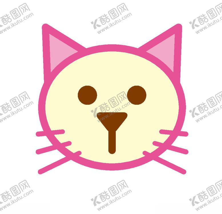 编号：75780209292318488120【酷图网】源文件下载-矢量卡通动物头像