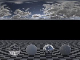 C4D天空贴图HDR贴图