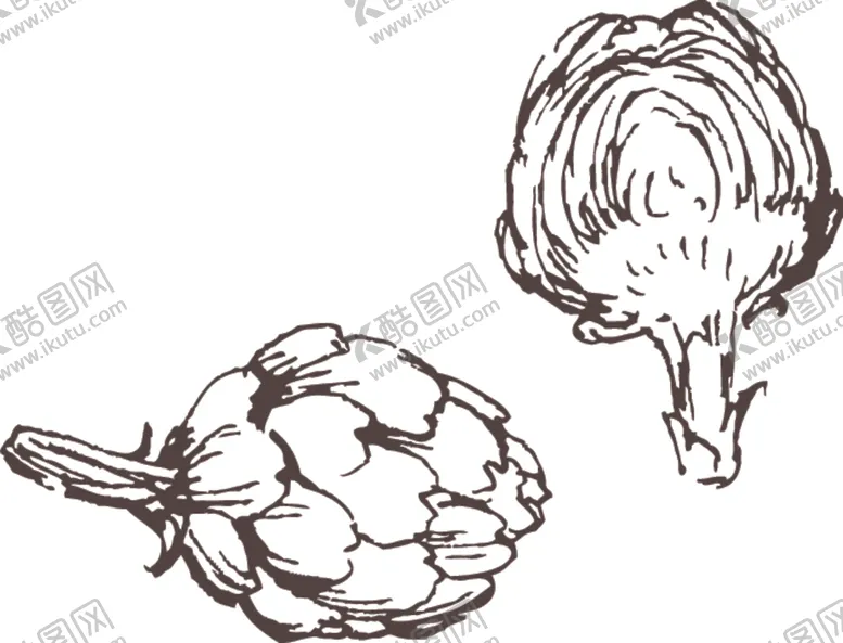 编号：16313206290108036208【酷图网】源文件下载-素描鲜花