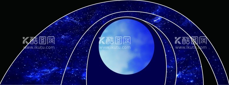 编号：83032812090543599177【酷图网】源文件下载-星空婚礼