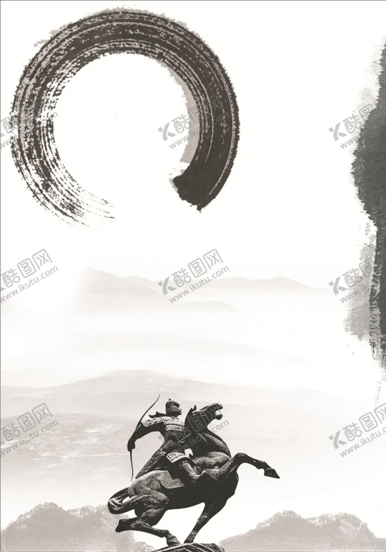 编号：46441707060001558185【酷图网】源文件下载-将军战马
