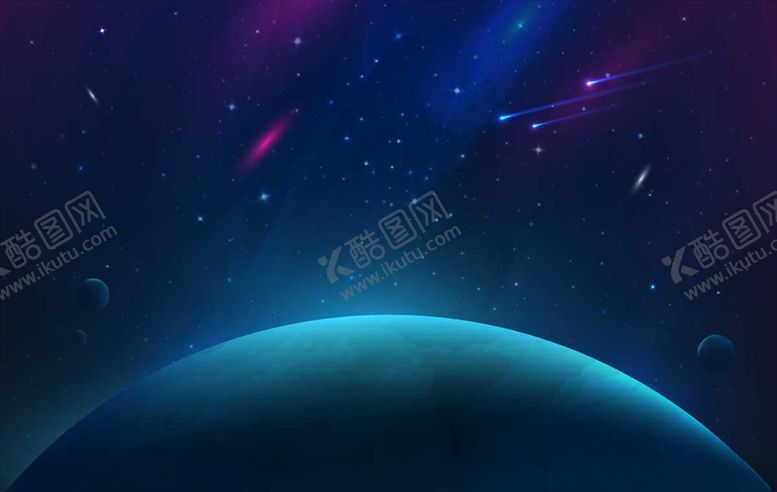 编号：81396504190456125615【酷图网】源文件下载-星空背景
