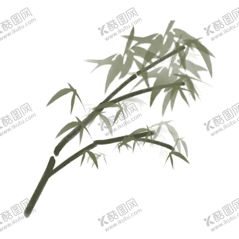 编号：67090006261834023574【酷图网】源文件下载-水墨竹子