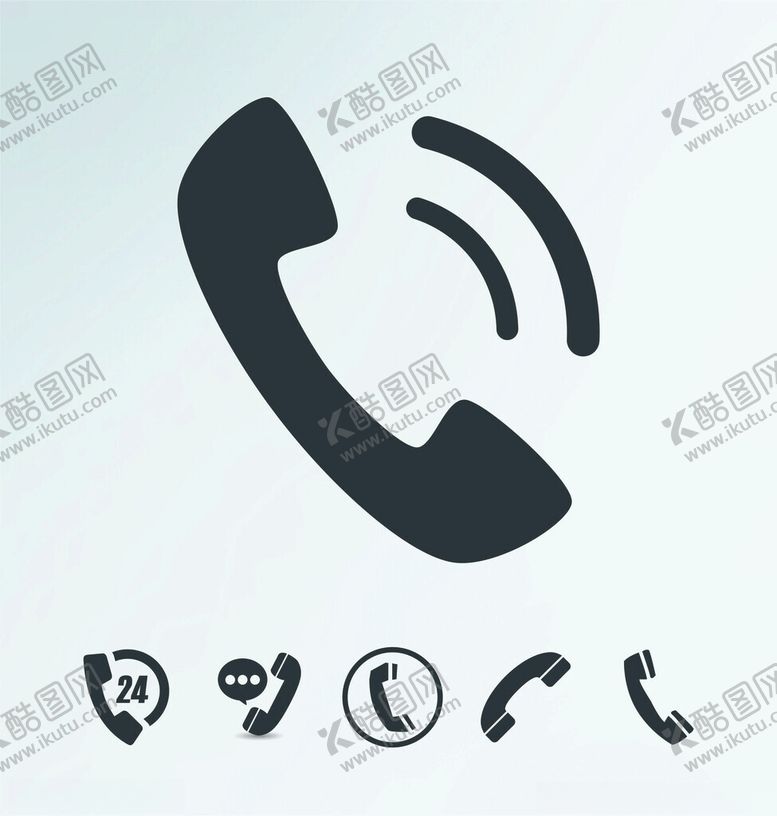 编号：74446101292133553507【酷图网】源文件下载-电话图标