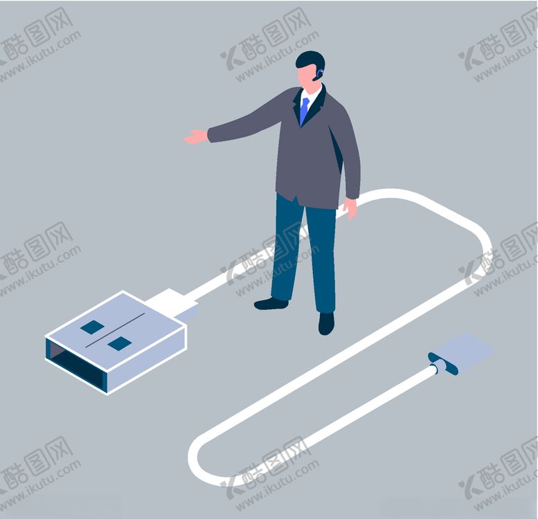 编号：55561206281420022563【酷图网】源文件下载-链接USB