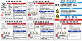 冲击钻风险空压机风险点告知卡