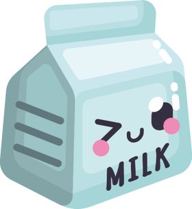可爱美食卡哇伊AI矢量图物