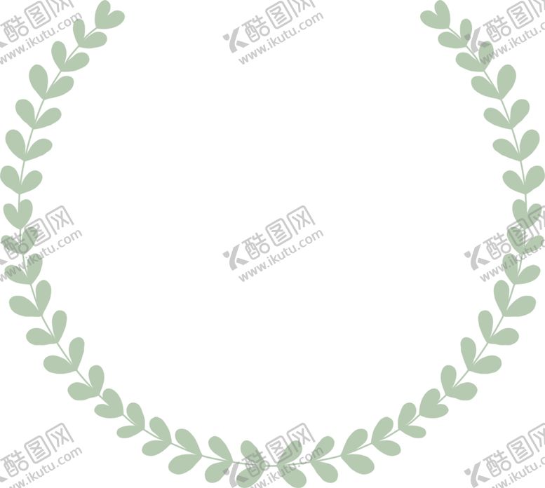 编号：92677406180257362597【酷图网】源文件下载-花环