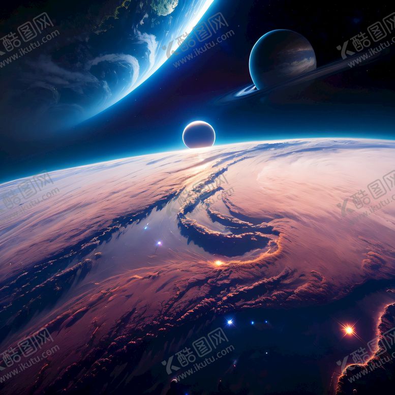 编号：61598309121720206327【酷图网】源文件下载-星空宇宙星球夜空银河
