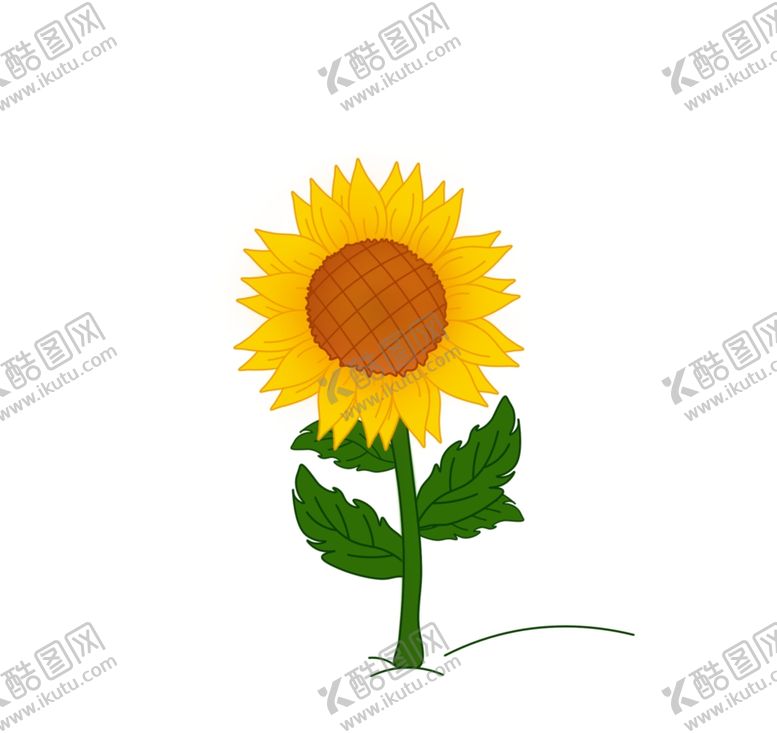 编号：97027012300548017341【酷图网】源文件下载-卡通向日葵插画