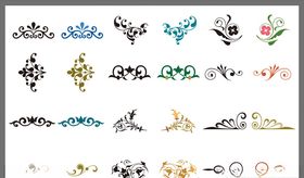 角花边框花纹花边