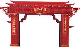 异型门头