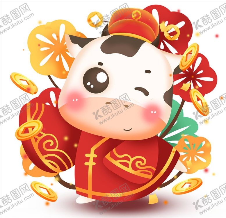 编号：51162104221236253247【酷图网】源文件下载-牛年元素