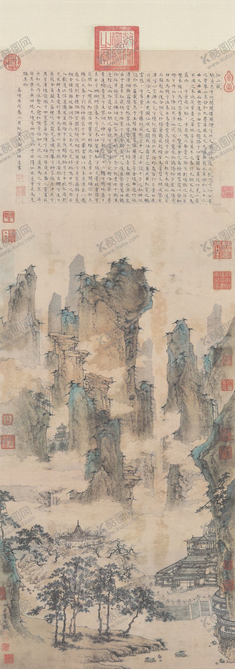 编号：41239609260506126798【酷图网】源文件下载-山水画   