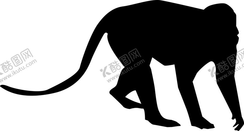 编号：35200509221025396406【酷图网】源文件下载-动物剪影