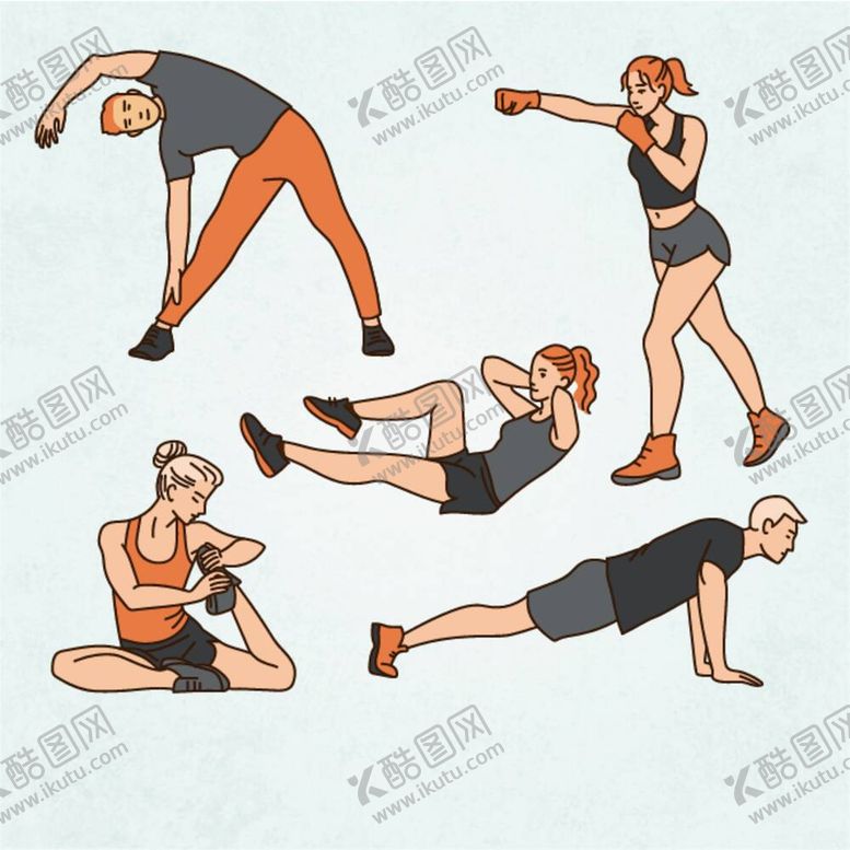 编号：91430510051407397295【酷图网】源文件下载-运动健身 