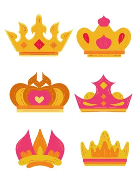皇冠图标英国头饰logo