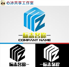logo设计矢量图制作字母字母