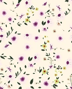 小碎花乱数码印