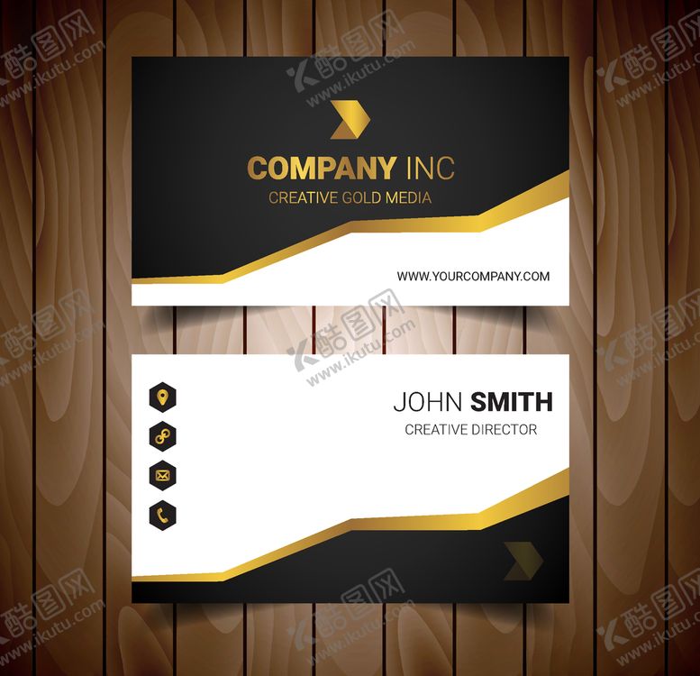 编号：93064710100204424277【酷图网】源文件下载-名片模板