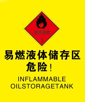 油料储存区标识牌