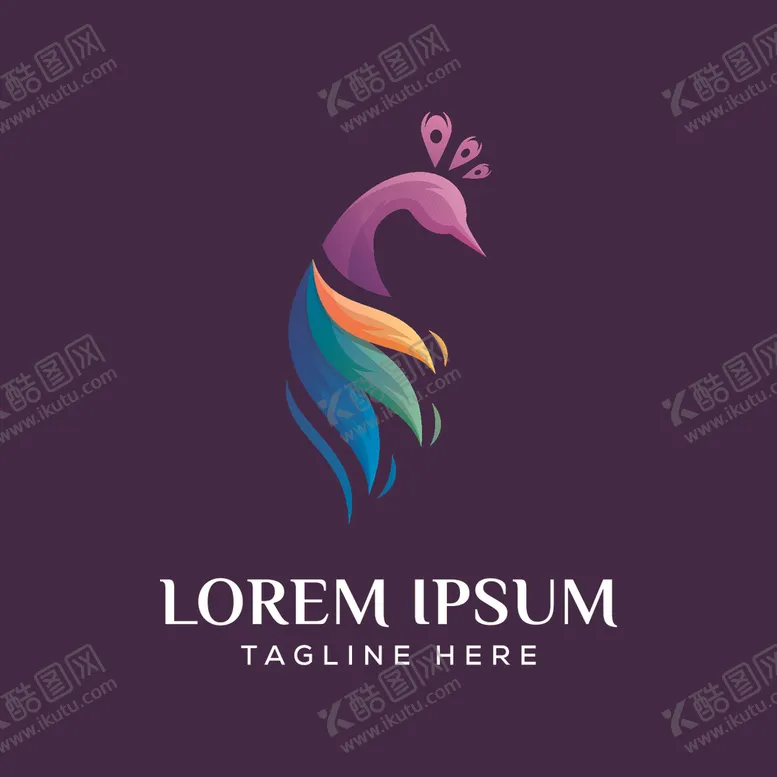 编号：80255006281551465527【酷图网】源文件下载-孔雀logo
