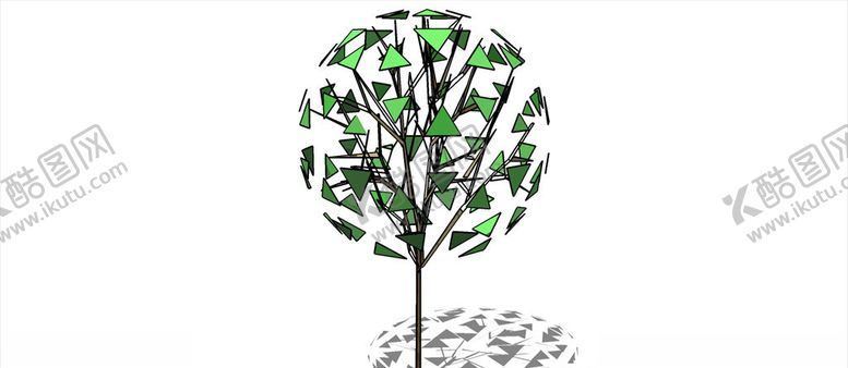 编号：63012710310555529504【酷图网】源文件下载-树模型