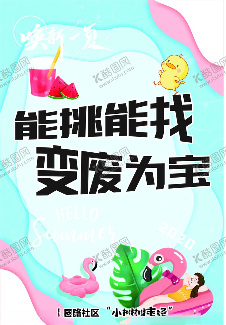 编号：68804610201824134848【酷图网】源文件下载-夏日海报
