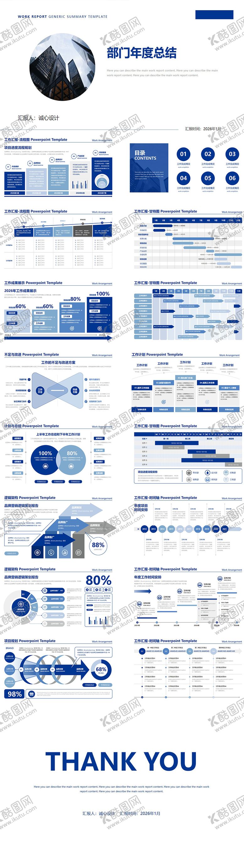 编号：26002712031424355020【酷图网】源文件下载-部门年度总结ppt