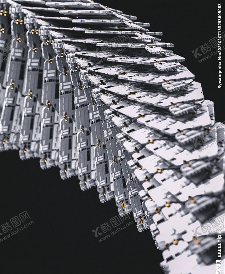 编号：67303703290157201732【酷图网】源文件下载-C4D模型电路硬件芯片装备