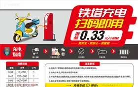 铁塔充电提示