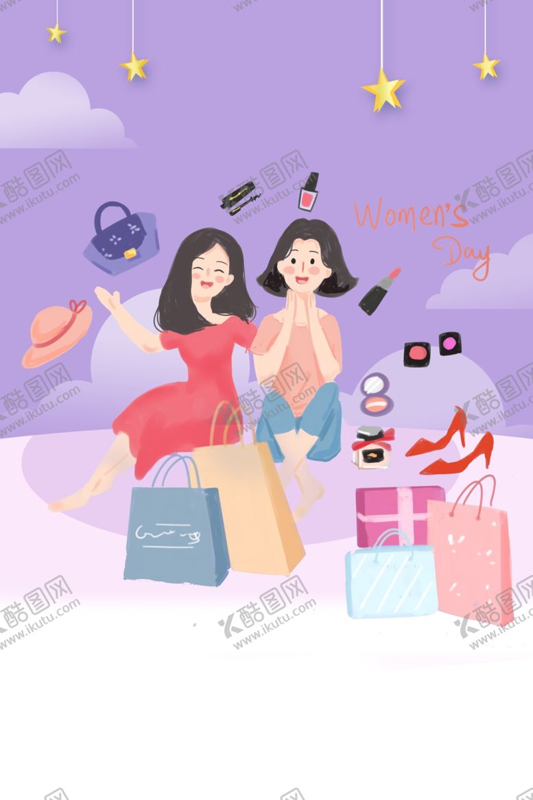 编号：74014709272342131047【酷图网】源文件下载-妇女节背景