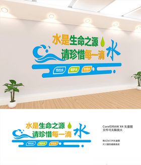 节约用水形象墙