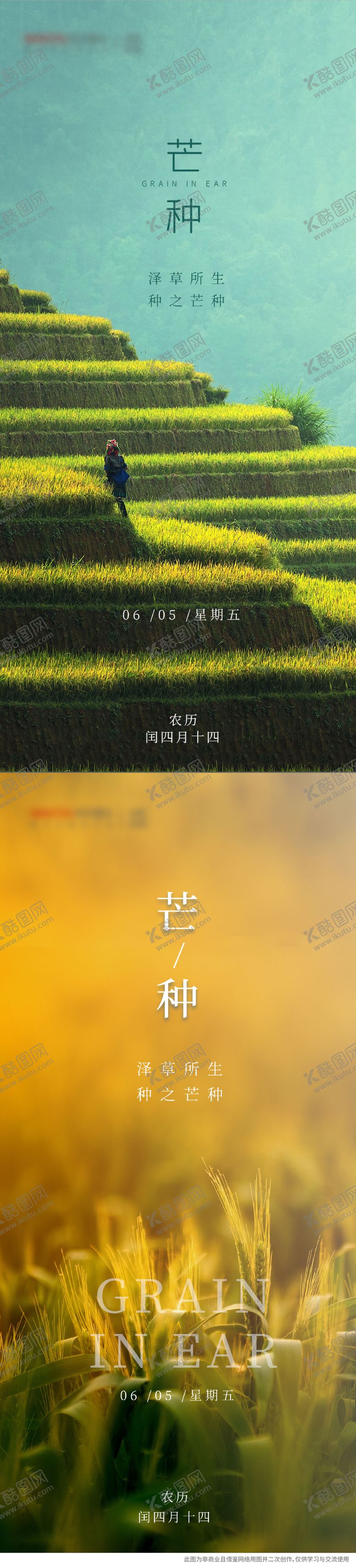 编号：25085606151652368568【酷图网】源文件下载-芒种海报
