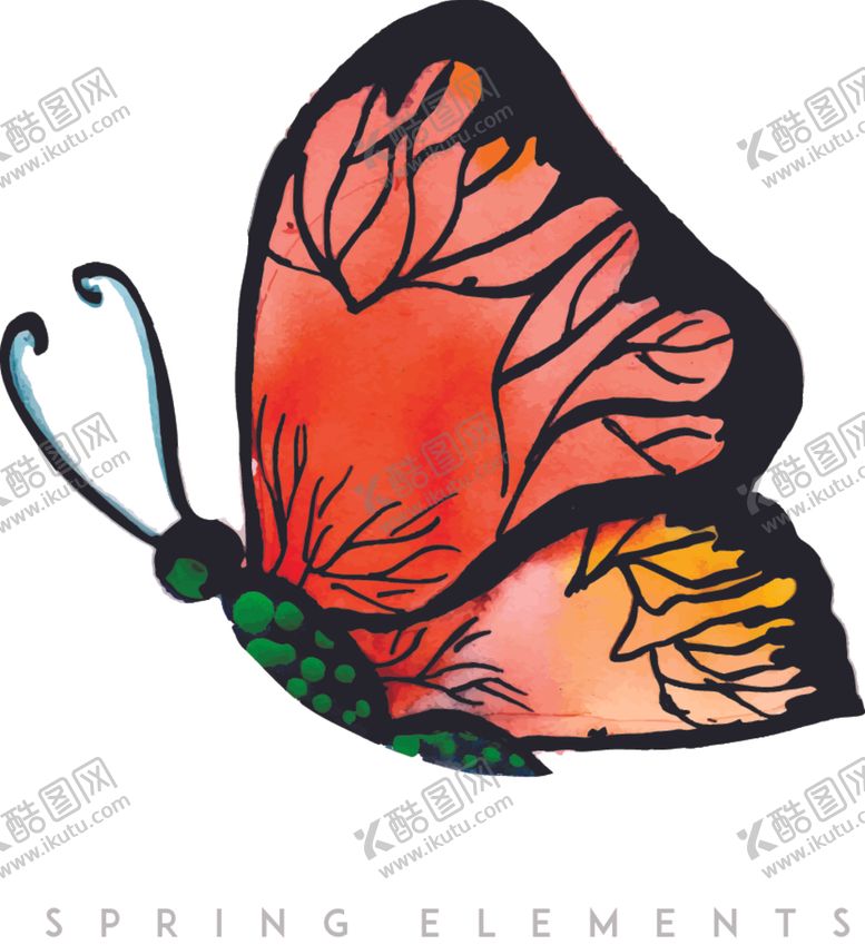 编号：50032509192303427574【酷图网】源文件下载-蝴蝶昆虫动物