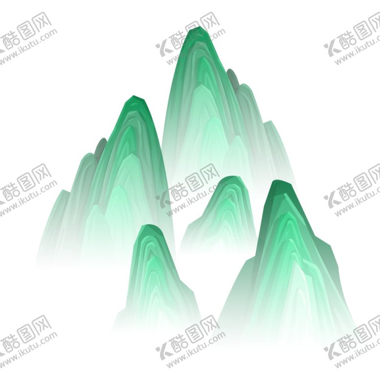 编号：95232503220208254843【酷图网】源文件下载-山水元素
