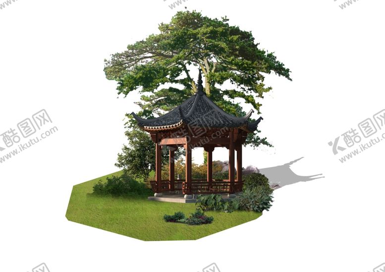 编号：96458010272226542164【酷图网】源文件下载-景观设计植物树木组团素材贴图