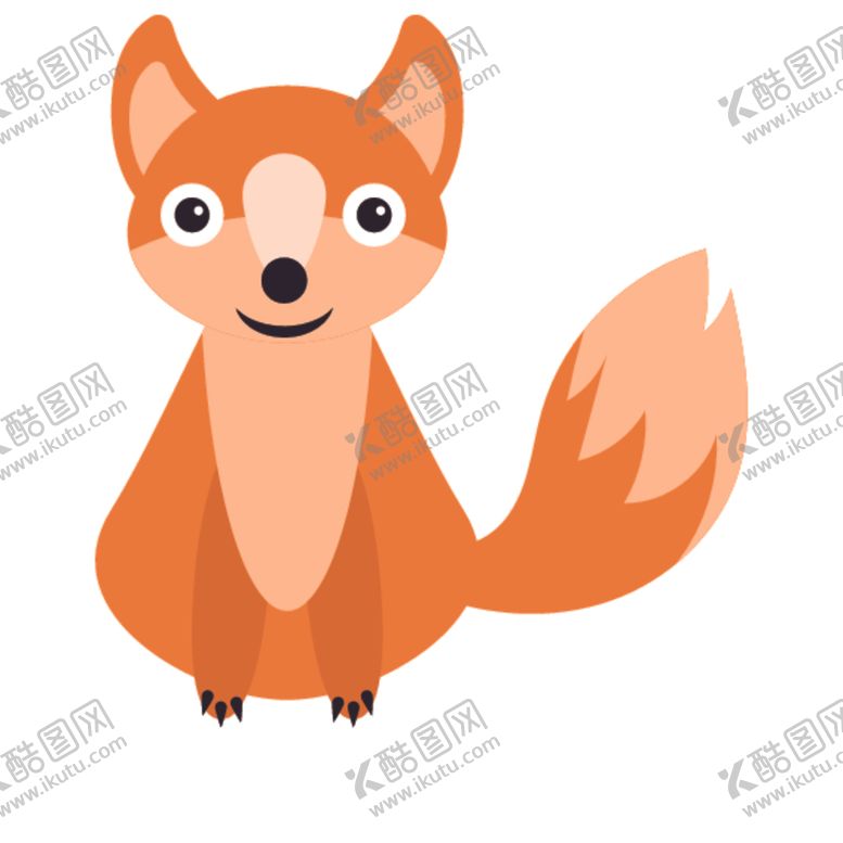 编号：15648710210302069583【酷图网】源文件下载-呆萌可爱小动物插画