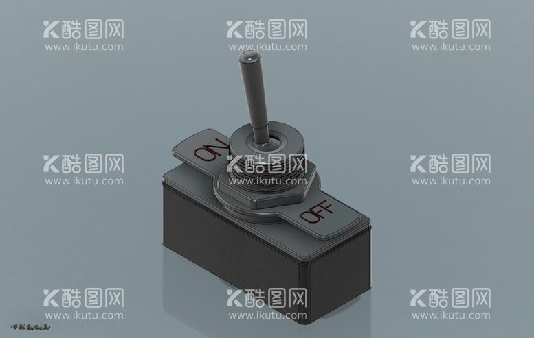 编号：11067312191610464107【酷图网】源文件下载-C4D模型开关