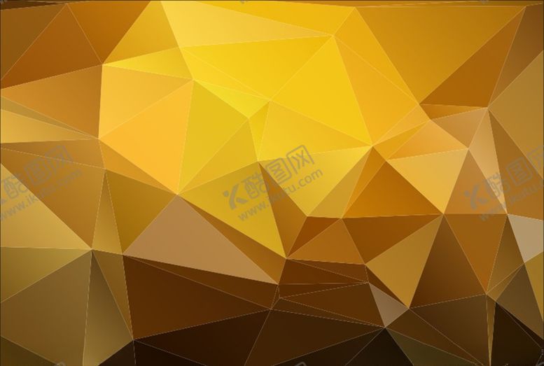 编号：15753510140110402160【酷图网】源文件下载-金色几何背景