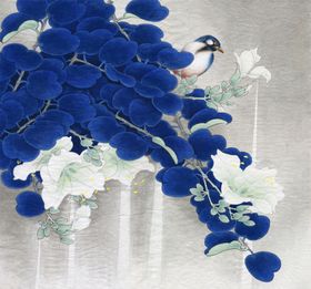 中式古典花鸟工笔画