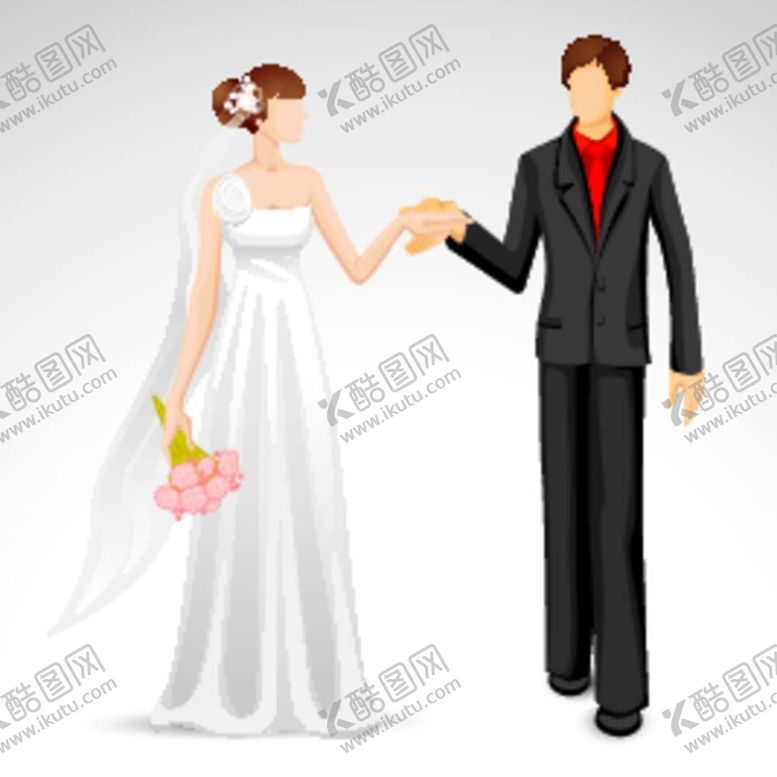 编号：71327412011924149961【酷图网】源文件下载-新郎新娘