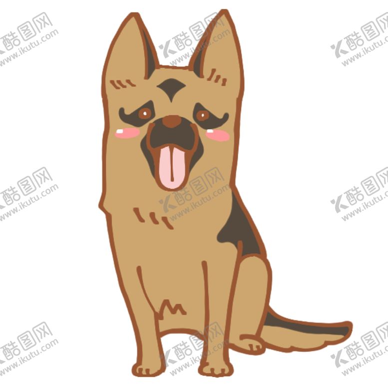 编号：75699403251235228472【酷图网】源文件下载-卡通小狗