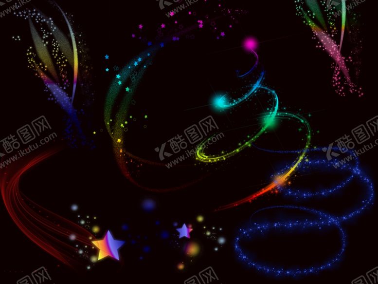 编号：89470810140722089880【酷图网】源文件下载-光束光点光斑七彩