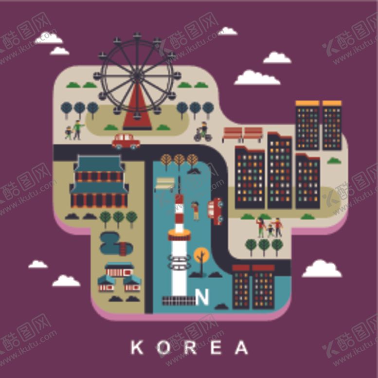 编号：22274009260956248139【酷图网】源文件下载-韩国旅游