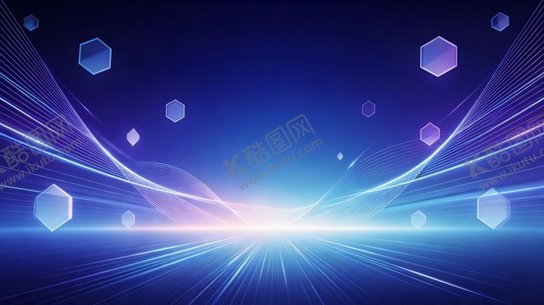 编号：54364705241459024038【酷图网】源文件下载-梦幻炫彩科技光效背景图