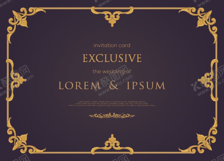 编号：67453509272137045355【酷图网】源文件下载-金色花纹