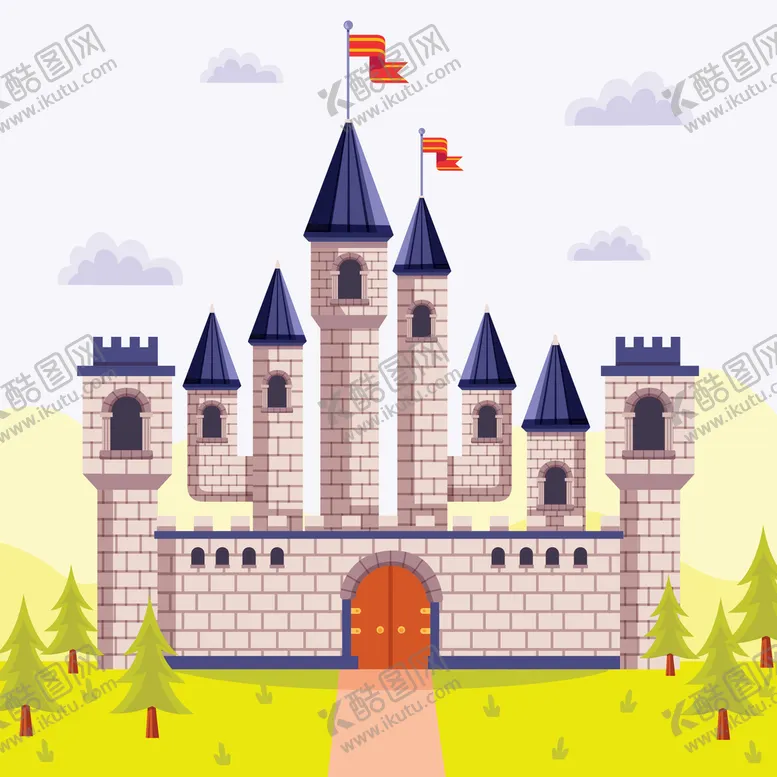 编号：41199610190546037029【酷图网】源文件下载-城堡