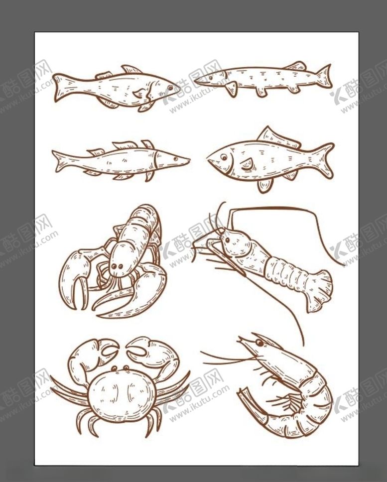 编号：45229110310854337626【酷图网】源文件下载-手绘食物